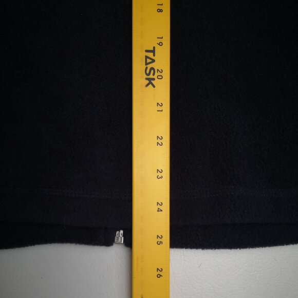 Carroll Reed Ladies Size Large Navy w/ White Accents Full Zip Fleece Jacket - Picture 9 of 9